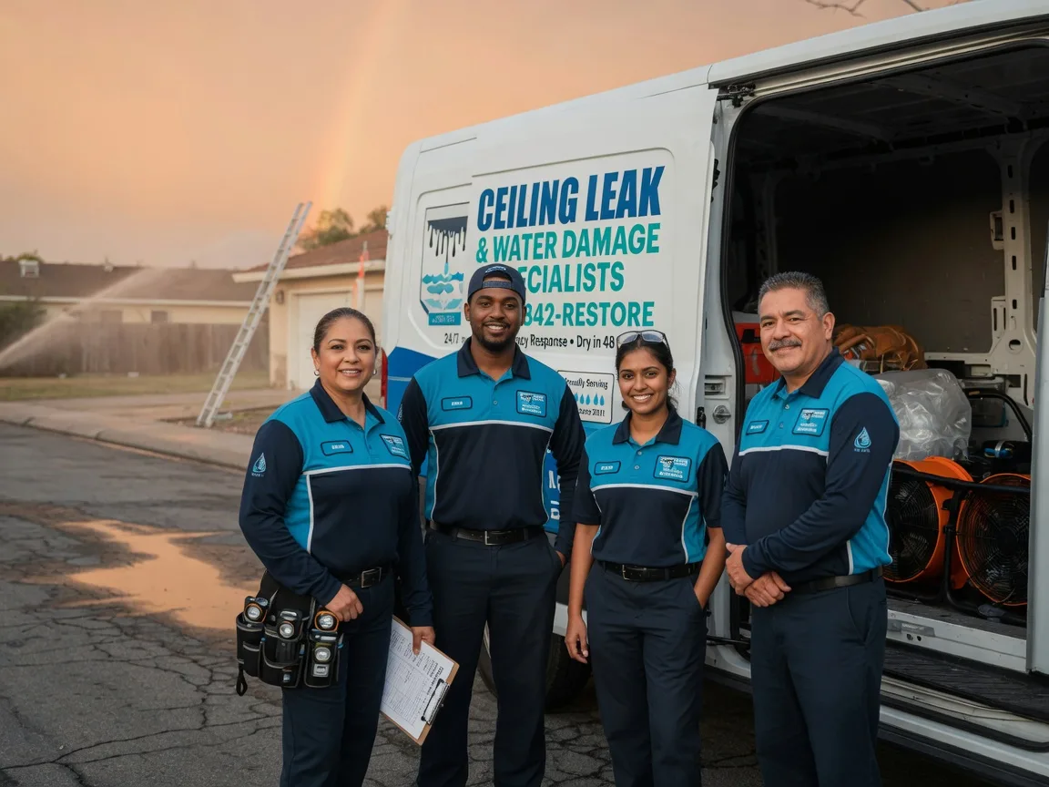 Ceiling Leak Cleanup company in East Liberty, OH