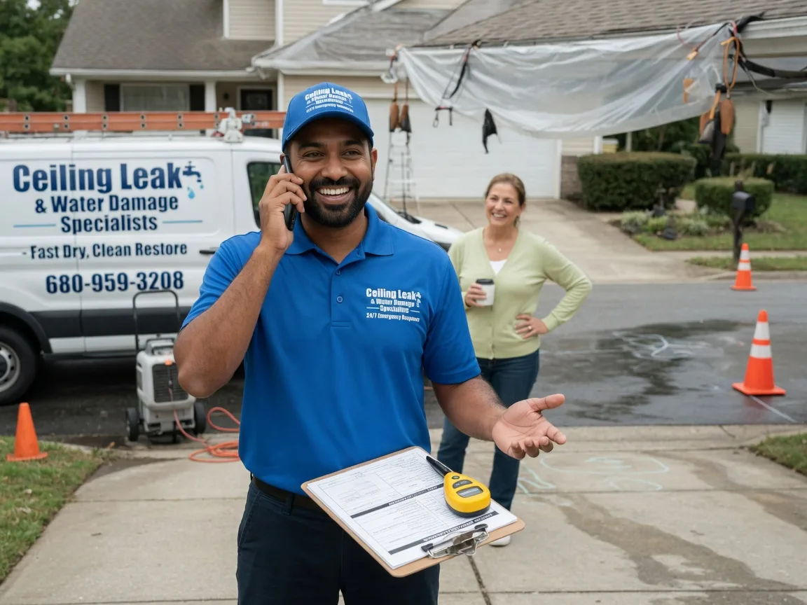 Ceiling Leak Cleanup East Liberty, OH FAQs
